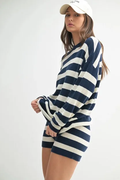 All About Stripes Set Navy