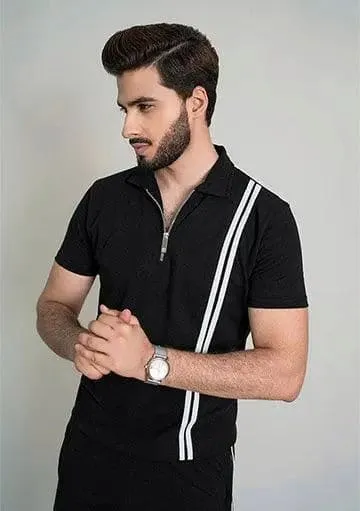 Black Polo Twin Set