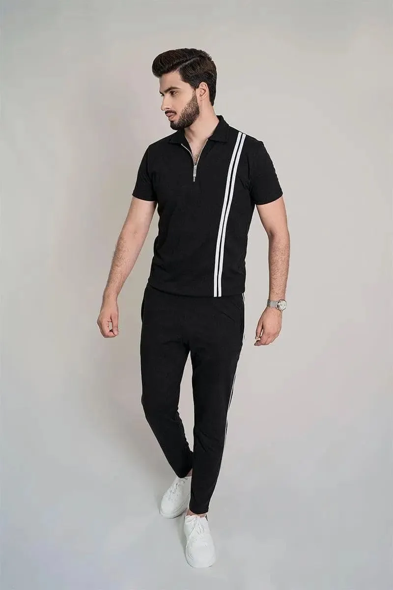 Black Polo Twin Set