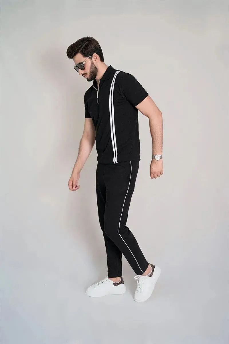 Black Polo Twin Set