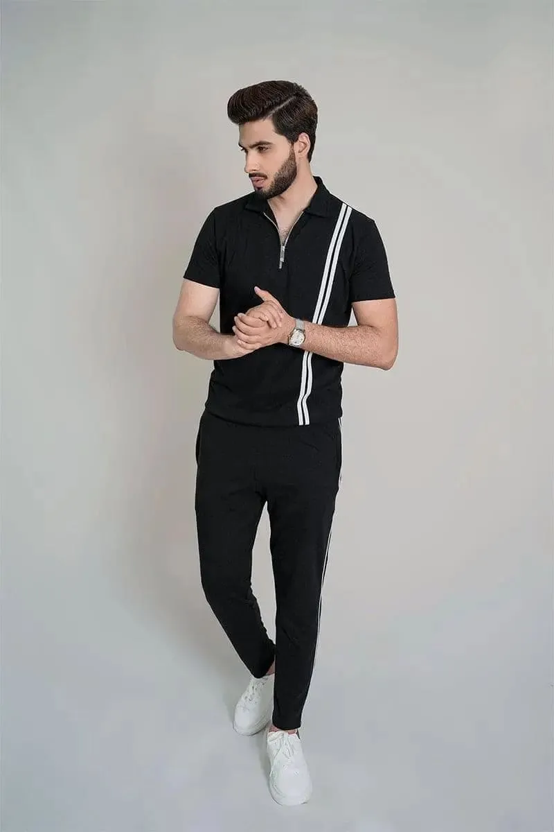 Black Polo Twin Set