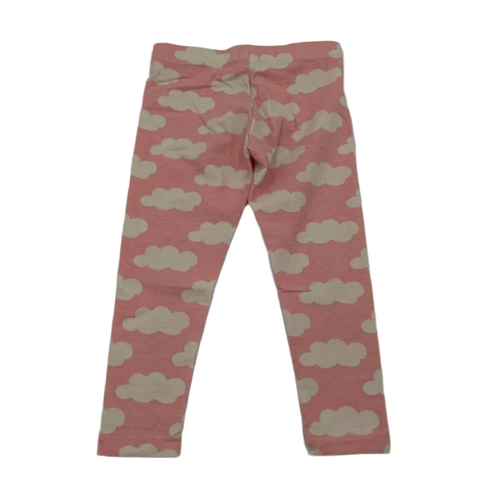 Capri Leggings / Clouds