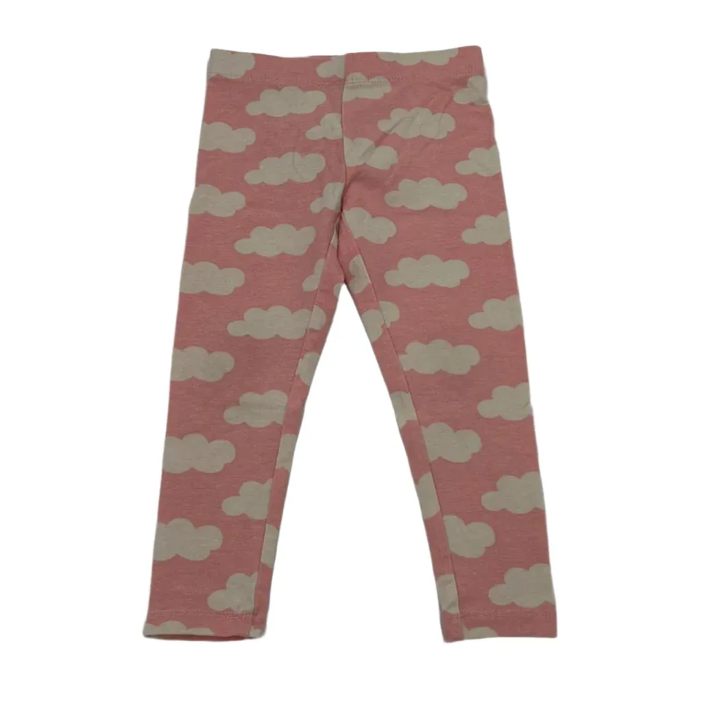 Capri Leggings / Clouds