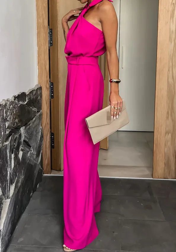 Elegant Halter Neck Jumpsuit