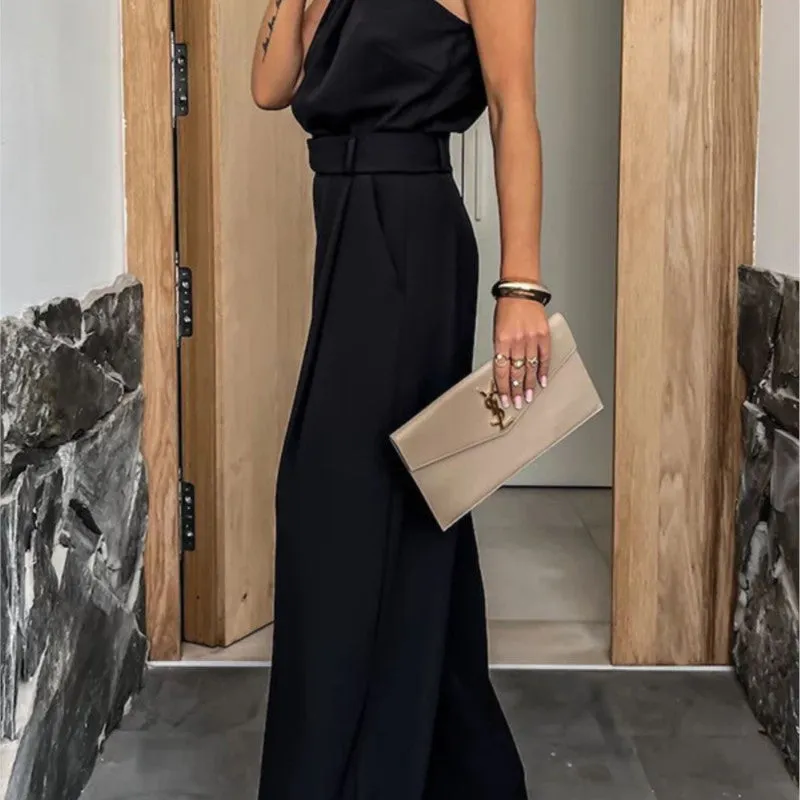 Elegant Halter Neck Jumpsuit