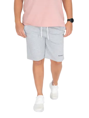 Grey Melange Sweatshorts