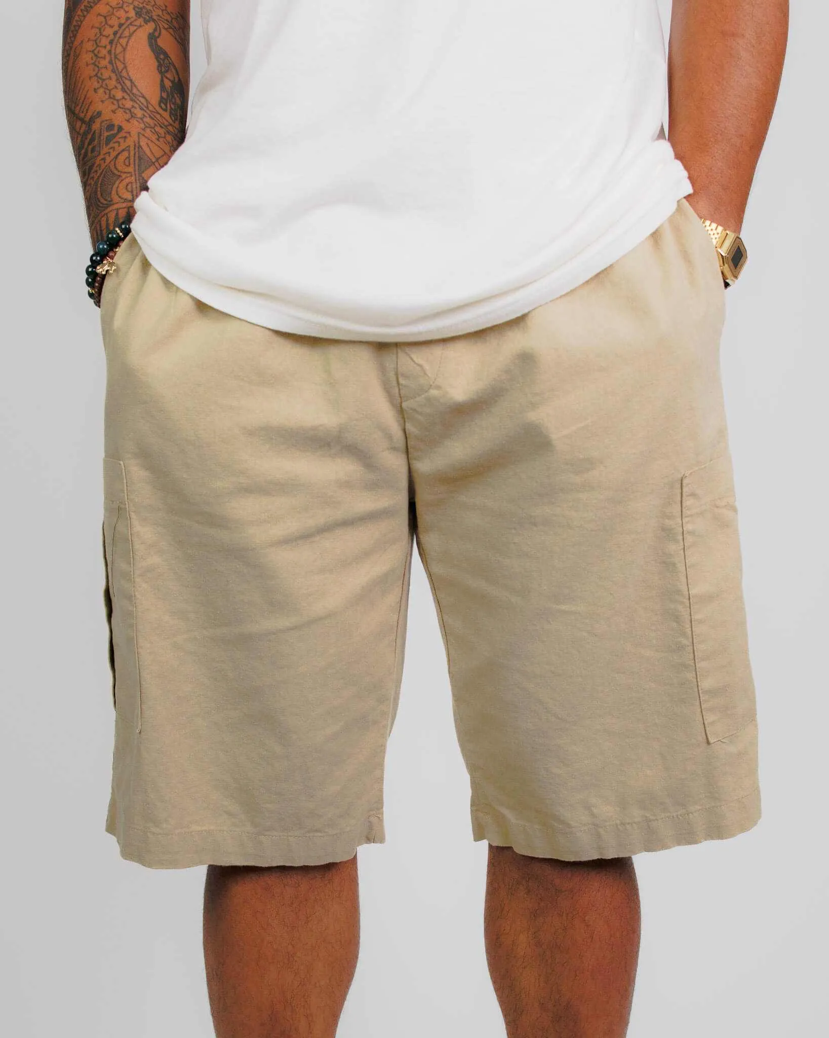 Hemp Shorts - Men's Hemp and Organic Cotton Cargo Shorts