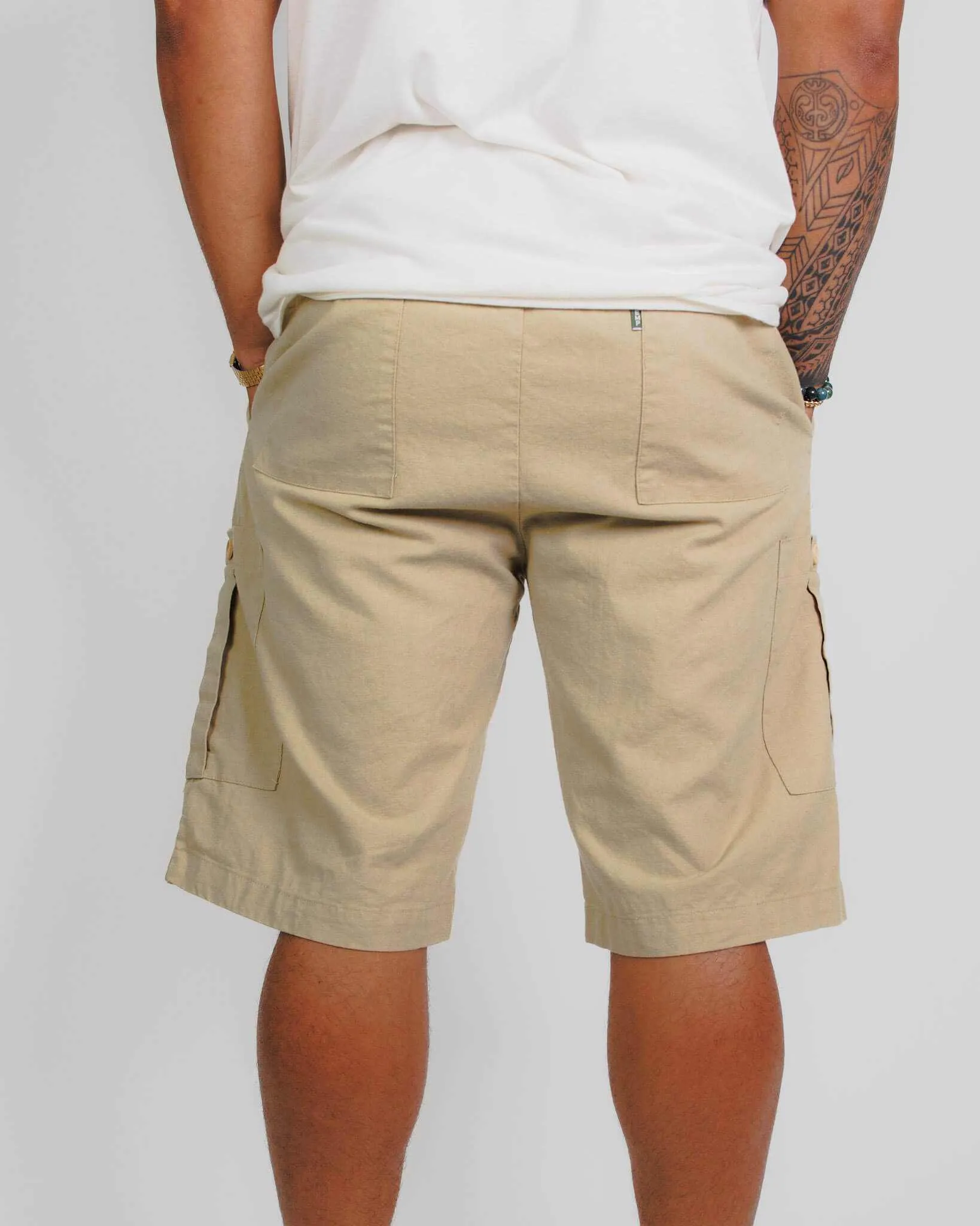 Hemp Shorts - Men's Hemp and Organic Cotton Cargo Shorts