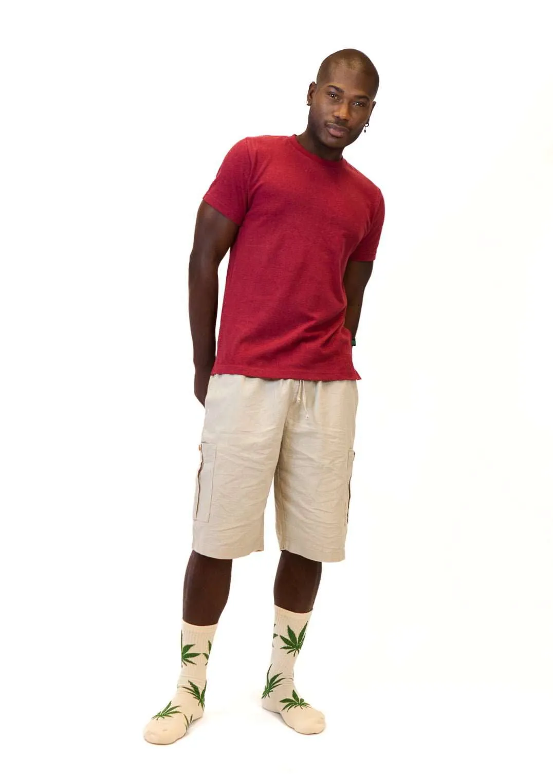Hemp Shorts - Men's Hemp and Organic Cotton Cargo Shorts