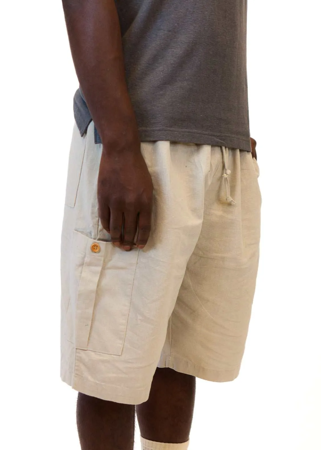 Hemp Shorts - Men's Hemp and Organic Cotton Cargo Shorts