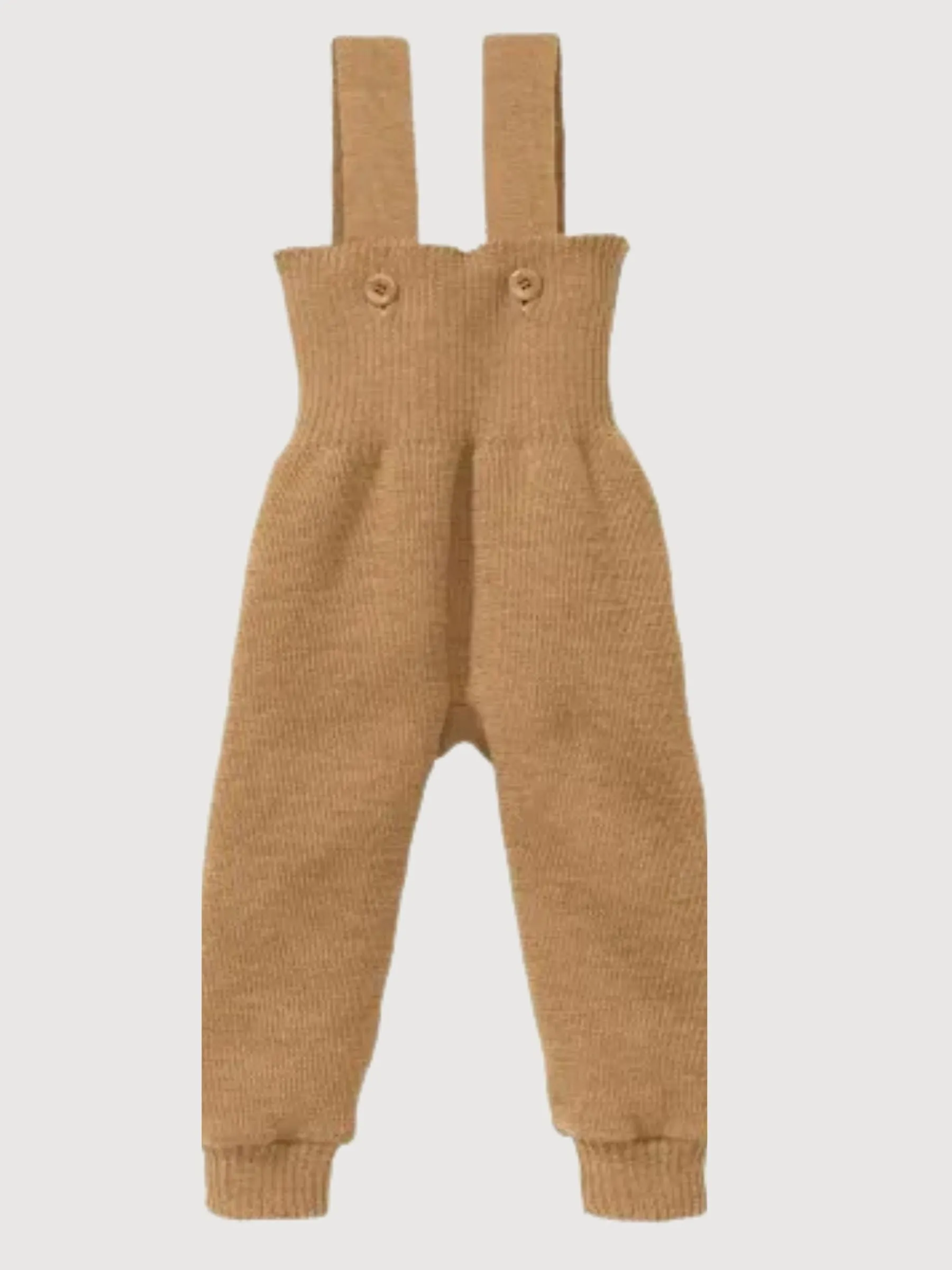 Knitted Pants For Baby Karamell In Wool | Disana