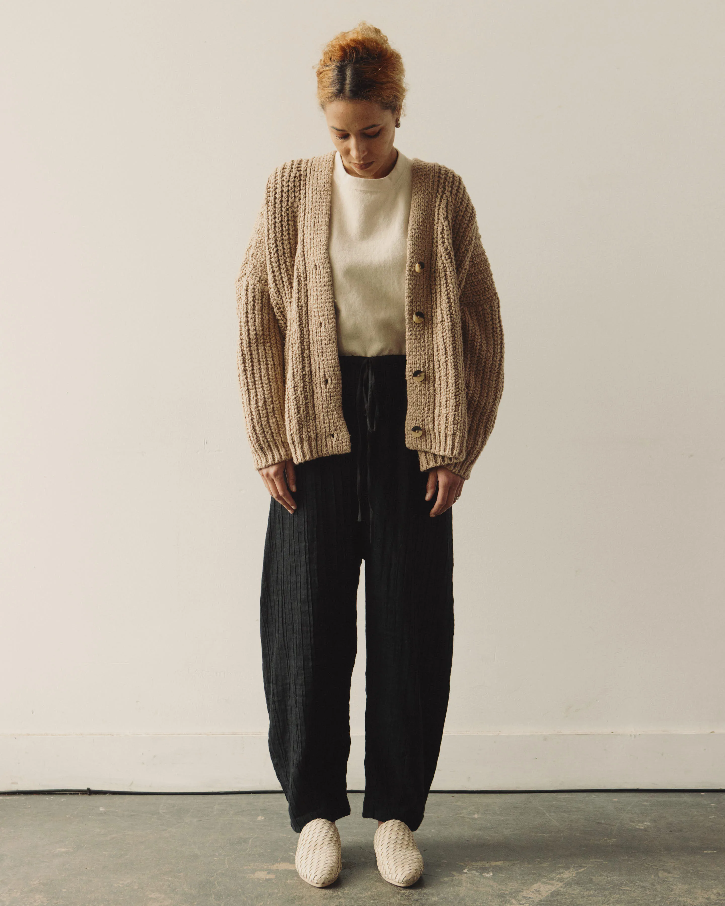 Lauren Manoogian Gauzy Pants, Black