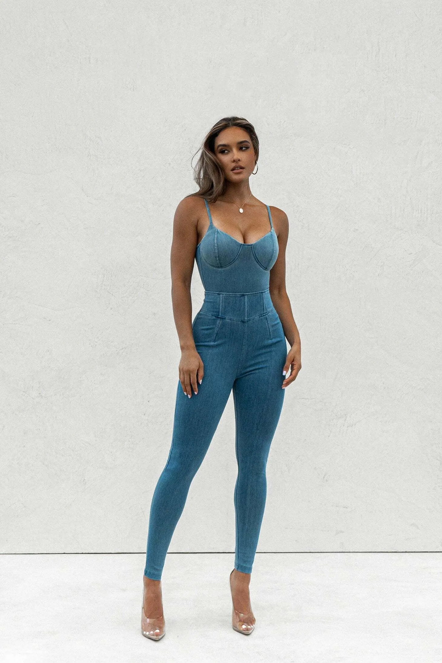 Medium Wash ALICE HIGH WAISTED JEANS