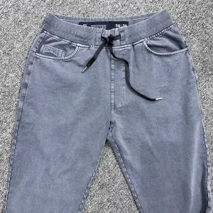 Men's RFD Grey Cotton Terry Lycra Joggers