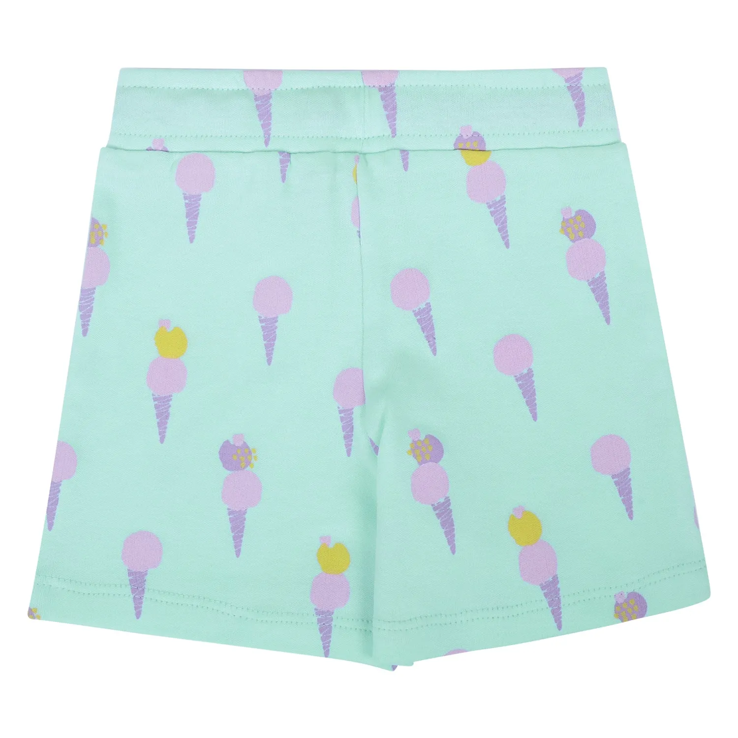 My Milestones Shorts - Aqua Icecream / Peach- 2 Pc Pack