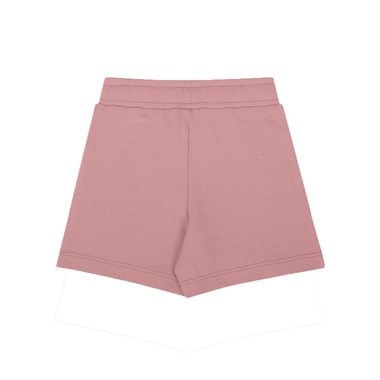 My Milestones Shorts Girls Peach / White - 2 Pc Pack