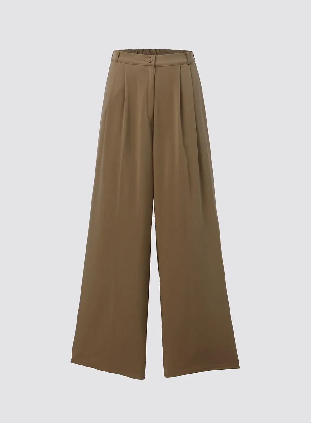 Pintuck Wide Fit Tailored Pants IO312