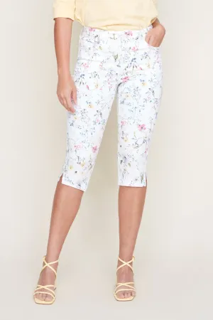 R. 8107 Floral Capri