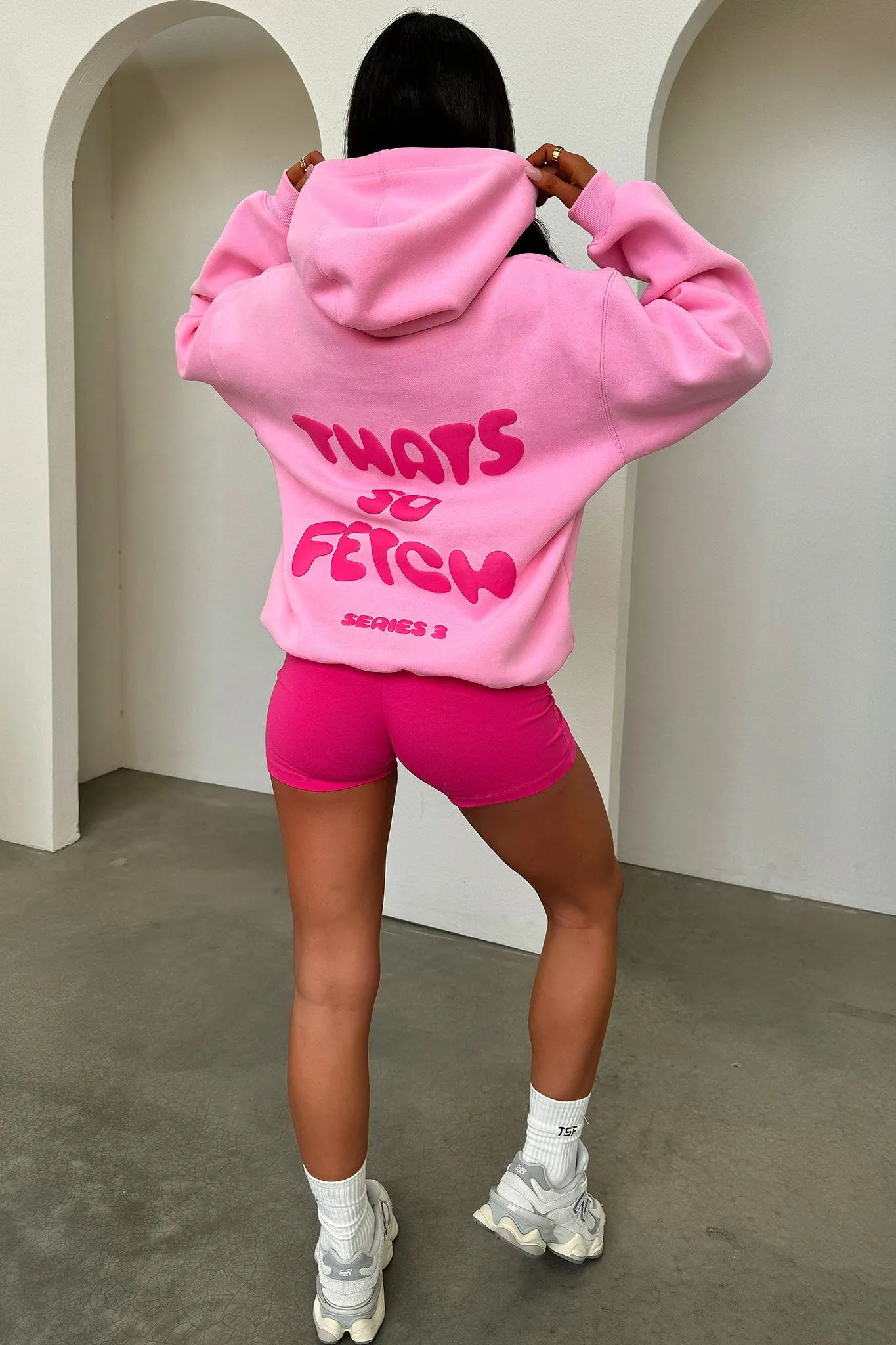 Series 3 Bike Shorts - Hot Pink