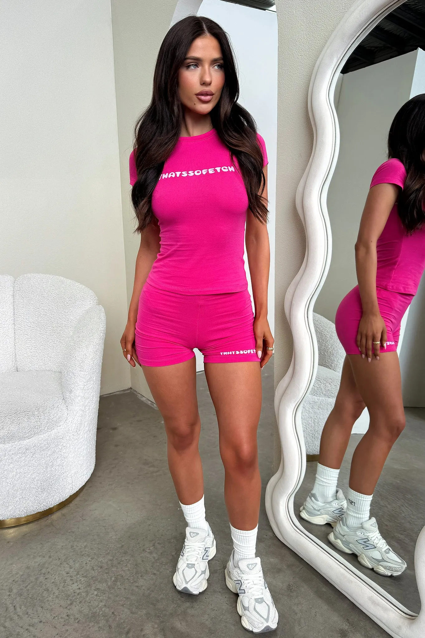 Series 3 Bike Shorts - Hot Pink