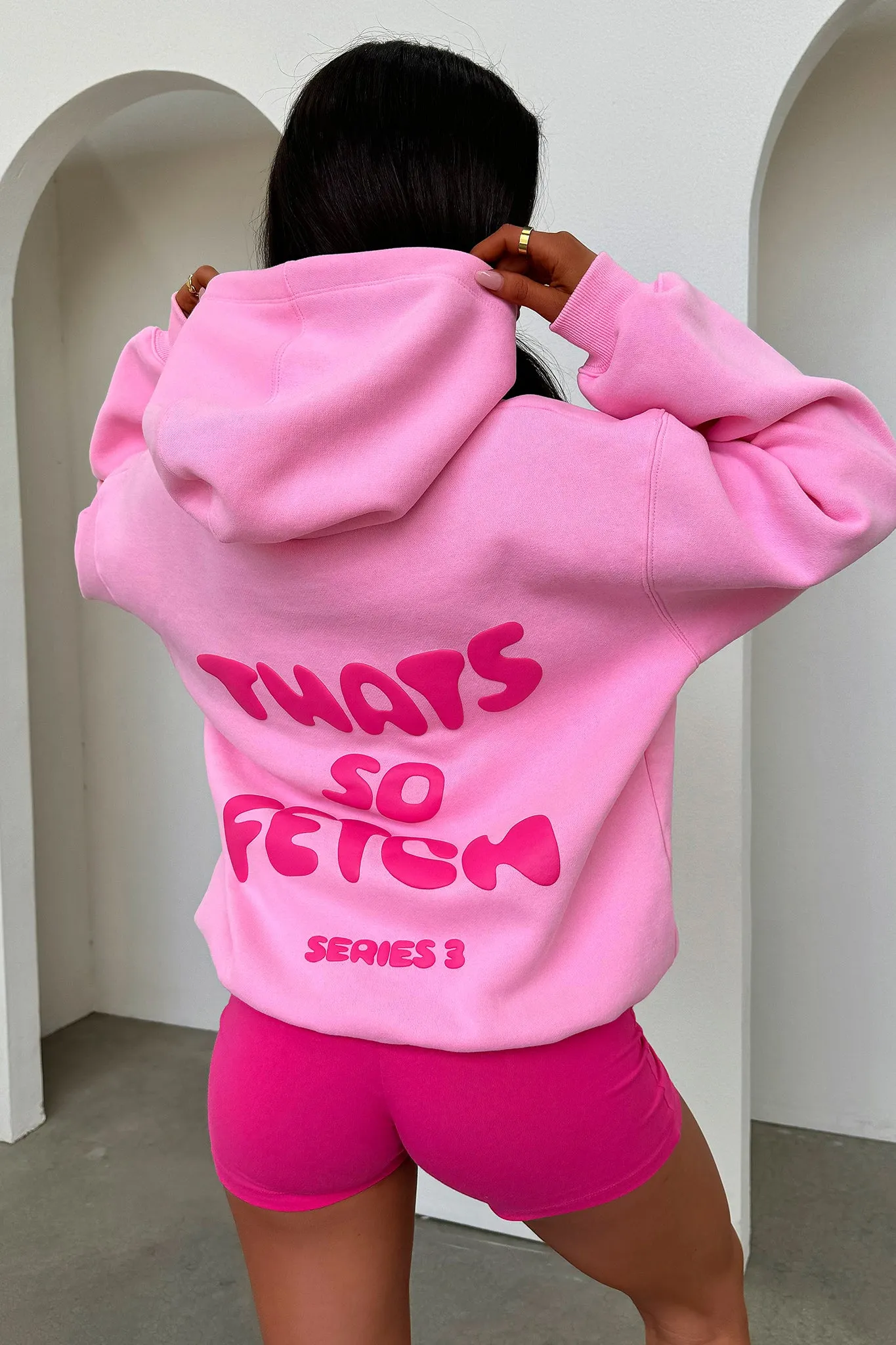 Series 3 Bike Shorts - Hot Pink