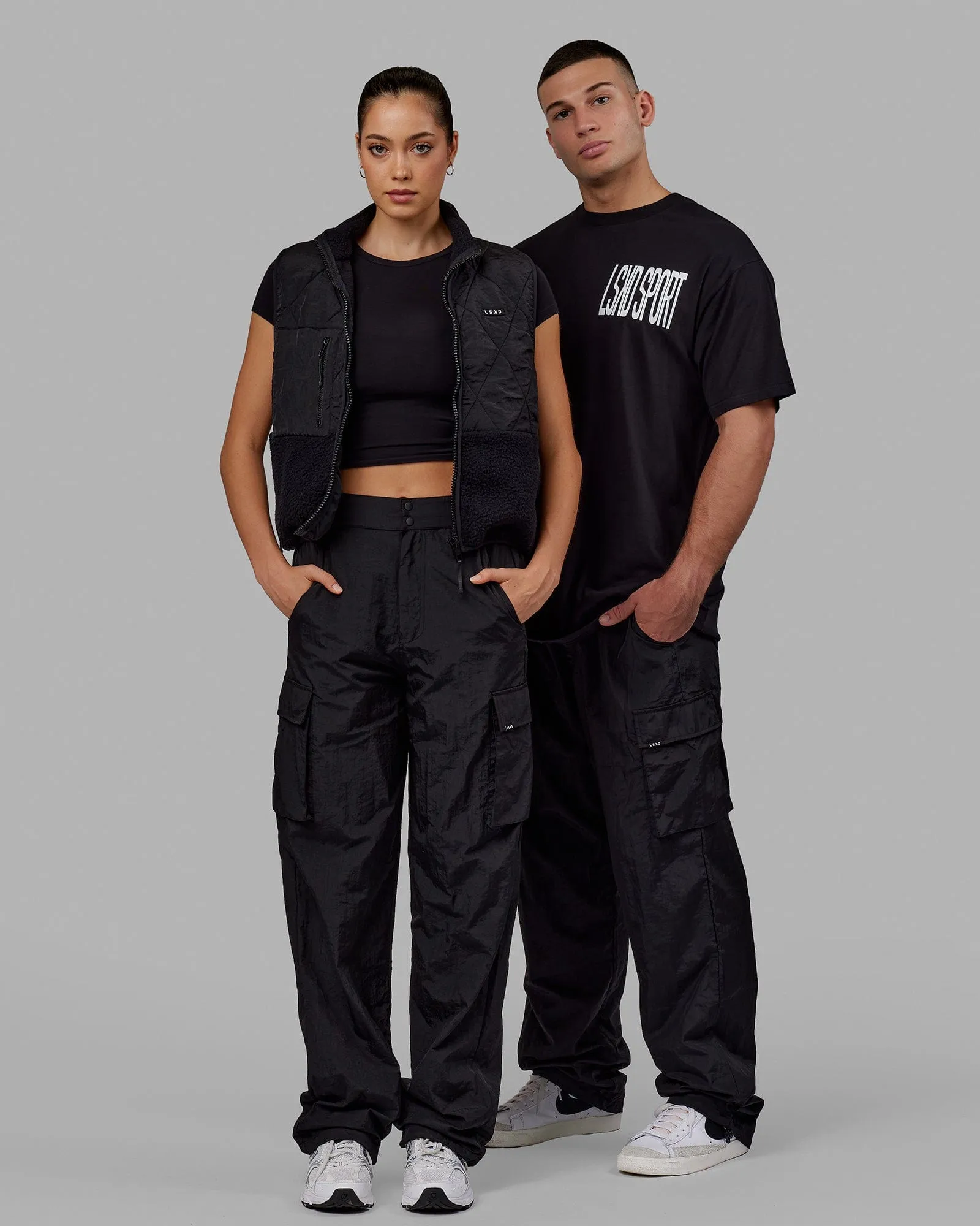Unisex All Day Performance Cargo Pant - Black