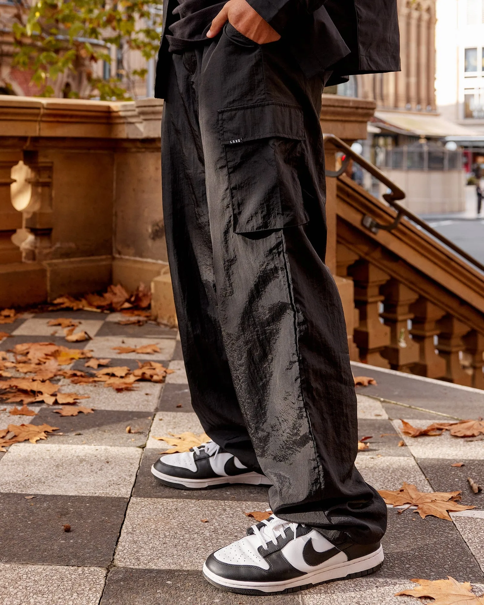 Unisex All Day Performance Cargo Pant - Black