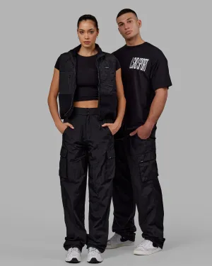 Unisex All Day Performance Cargo Pant - Black