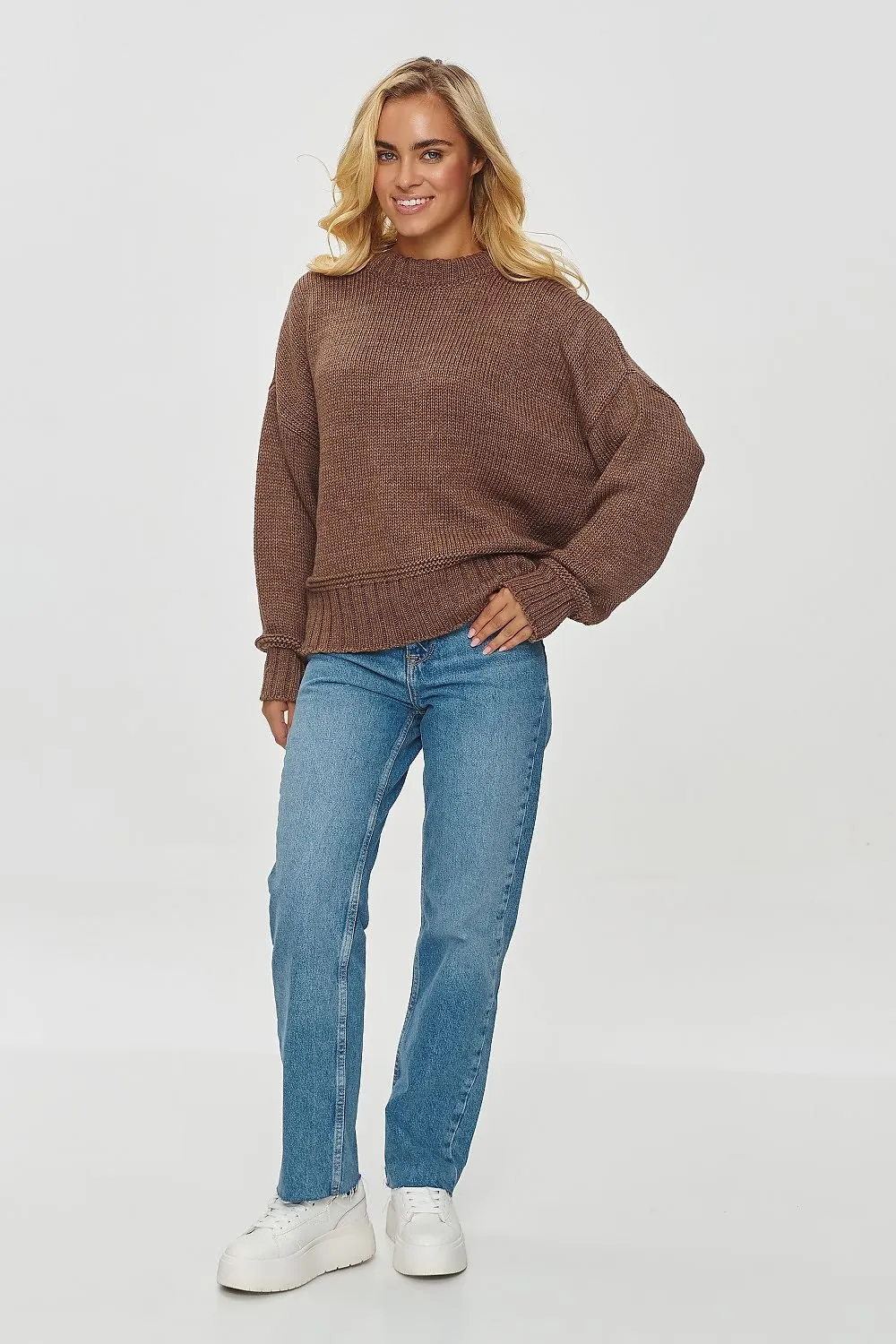 Versatile Warmth Loose-Fit Sweater