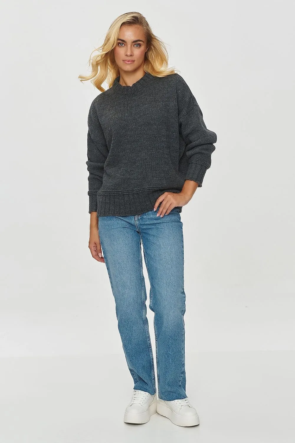 Versatile Warmth Loose-Fit Sweater