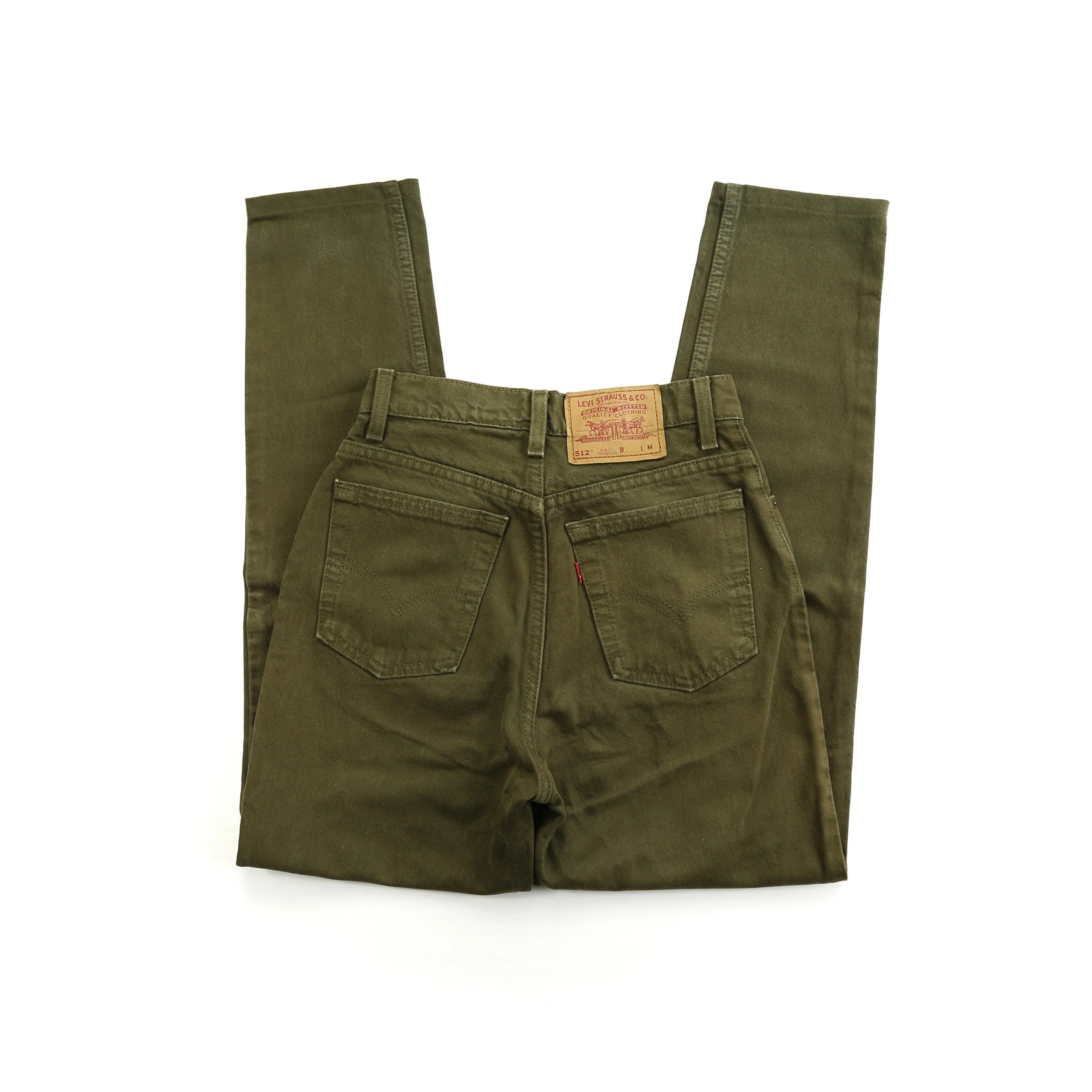 Vintage Levis 512 Brown High Waisted Jeans