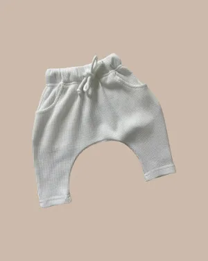 Waffle Harem Pants