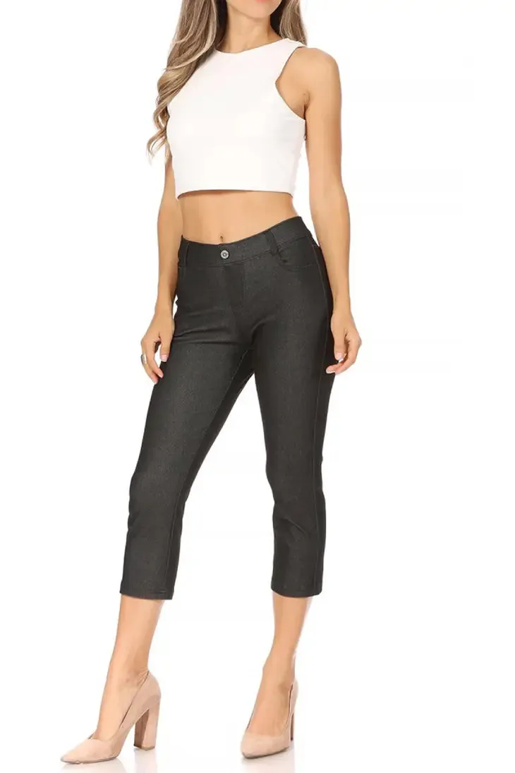 Women's Casual Capri Pants